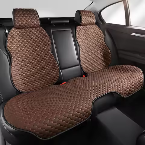 Flax Car Seat Cover Breathable For dacia bigster 2025 citroen ds5 toyota bz4x haval f7 t roc Auto In