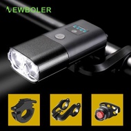 Rechargeable Smart Bike Light Set Front And Back Lights Bicycle Accessories Cycling Headlight For Mountain Road Bike