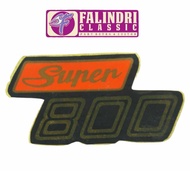 sticker box aki honda c800 sticker side cover honda c800