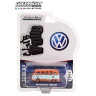 Greenlight 1/64 Club V-Dub Series 16-1964 Volkswagen Samba Bus 36070-B