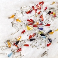 Crystal stone hook charms for bracelets and necklaces for diy jewelry