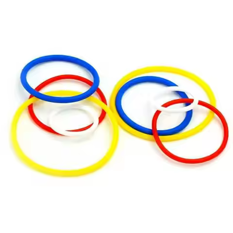 Lego Technic Rubber Band 10pcs 2x2 3x3 4x4 5x5 Rubber Band Belt Elastic Cross Section Round Pulley C