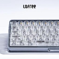 Lofree洛斐1%透明機械鍵盤無線藍牙辦公游戲電競藍牙鍵盤創意禮品