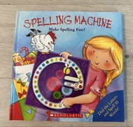 Scholastic spelling machine 拼字機 兒童學習書