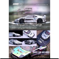 New Seal Inno 64 Ferrari F40 Chrome silver HEC 2024 Diecast Car