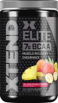 Scivation XTEND Elite BCAA Powder Sugar Free Post Workout Muscle Recovery Drink with Amino Acids 7g BCAAs for Men &amp; Women Designed Exclusively with Mat Fraser บีซีเอเอ กรดอะมิโน ฟื้นฟูกล้ามเนื้อ