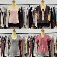 Coquette, Vintage, Y2K, Dainty, Milkmaid, Grunge, Babydoll, Leopard Top / Skirt, Axes Femme