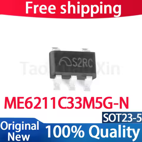 （50piece) 100% New ME6211C33M5G-N SOT23 ME6211C33M5G ME6211C33M ME6211C33 ME6211 SOT-23-5 High Speed