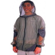 防蚊防蟲衣服上衣網眼釣魚夜釣花園果園水上野營戶外防曬網罩帶帽