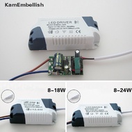 KamEm LED Driver 8/12/15/18/21W Power Supply Dimmable Transformer Waterproof LED Light bellish