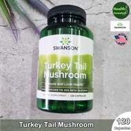<Swanson> Turkey Tail Mushroom 1g 120 Capsules อาหารเสริม เห็ดหางไก่งวง