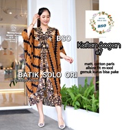 Kaftan Jawa Classic Baju Batik Wanita Terbaru 2022 Modern Kekinian Motif Classic Elegan Mempesona Le
