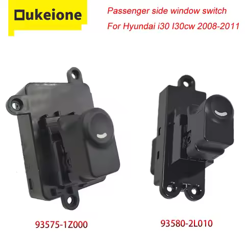 Passenger Side Window Switch Front Right Glass Lifter Button for Hyundai I30 I30CW 2008 2009 2010 20