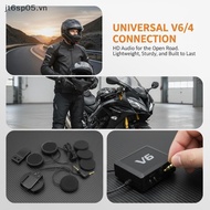[JTS] Motorcycle Inte Replacement Headset 3.5mm with Clip Base for EJEAS Xinowy V4 V6 Helmet Use [VN