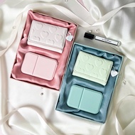 Gift Set includes mini women's wallet and mirror, with box, meaningful gift for birthday, October 20