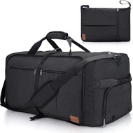 80L EXTRA LARGE Duffle Bag for Travel, 26" Foldable Travel Duffel Bag with Shoe Compartment for Men 