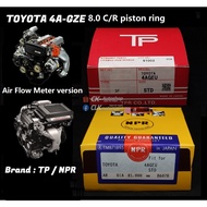 TP / NPR Piston Ring OEM PN : 13011-16090 for TOYOTA 4AGZE 8.0 C/R piston in AW11 MR2 AE92 AFM 4A-GZE (Year 1987 - 1989)