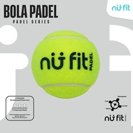 Nu Fit - Bola Padel - Padel Balls Isi 3 - Pressurized Padel Ball - Padel Ball Pro - Padel Ball - Pad