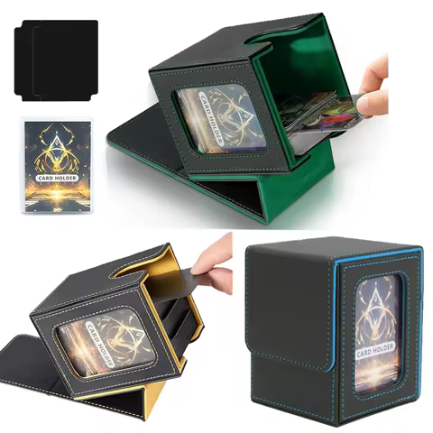 TCG Board Games Magic Commander Deck Box Card Deck Storage Box MTG Card Carrying Organiser Trading C