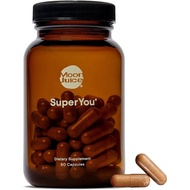 Moon Juice SuperYou Ashwagandha Supplements with Rhodiola, Shatavari & Amla - Cortisol Reducer for E