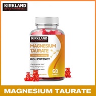 Kirkland Signature Kẹo dẻo Magnesium Taurate 60 viên Kẹo dẻo chống căng thẳng giúp ngủ ngon