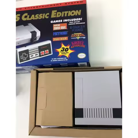 Nintend Entertainment System Classic Mini 1 Controllers Games Built in 30 Games Can Save Games