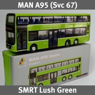 [SG STOCK] 1/110 Tiny SMRT Land Transport Authority (LTA) Singapore MAN ND323F A95 12m (SG5757E) Rt 