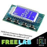 Pwm Pulse Frequency Signal Generator LCD Module 1Hz-150Khz 3.3V-30V