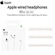 Apple EarPods with Lightning Connector EarPods with USB-C Headphone iPhone17、16、15、14、13 Headphone