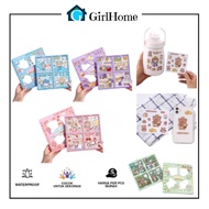 GH GH GH GH100319 Viral Korean Stickers, 100 Pieces, Momo Motif Scrap Book Girl