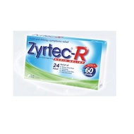 Zyrtec R Tabs Twin Pack - For skin allergy runny nose sneezing itchy rashes watery eyes!