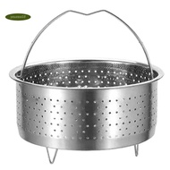 Stainless Steel Rice Cooker for Instant Cooker with Handle Pressure Cooker Rice Steamer