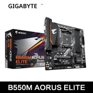 GIGABYTE | GIGABYTE ใหม่ B550M AORUS ELITE เมนบอร์ดไมโคร ATX ซ็อกเก็ต AM4 สำหรับซีพียู Ryzen 5000 40