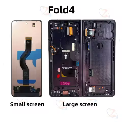 Second-Hand For Samsung Z Fold 4 Inner / External Screen Replacement LCD Display Touch Panel Screen 