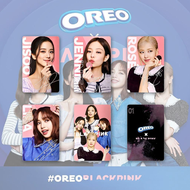 Blackpink Oreo PhotoCards Jisoo Thẻ Ảnh Lisa Rose Jennie Oreo Thẻ Ảnh 5 Bộ