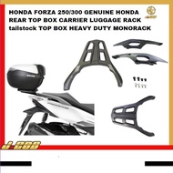 HONDA FORZA 250/300 GENUINE HONDA REAR TOP BOX CARRIER LUGGAGE RACK tailstock TOP BOX HEAVY DUTY MON