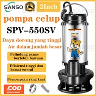 Pompa Celup AirKotor 550W 2inch Stainless Steel Sewage Pump Mesin Pompa Air Celup Murah SANSO