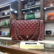 Chanel Classic Maix Jumbo cf33 caviar Flap Bag #香奈兒