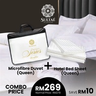 Combo Bedding Set Sultera Hotel Bedsheet and Duvet Sultera Exclusive COMBO