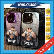 IMD Pencil Boy Muscle iphone Case Matte C80 b.ve anti-fouling camera 7plus/X/Xsmax/11/12/13/14/15/16