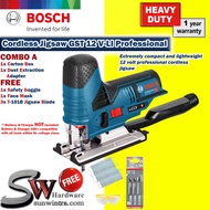 Bosch Cordless Jigsaw GST 12 V-LI Professional F.O.C Bosch Jigsaw Blade  **Solo or Battery & Charger