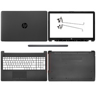 New Case For HP 15-DA 15-DB 250 G7 255 15-DA0014DX  TPN-C135 C136  Laptop LCD Back Cover Front Bezel Hinges Palmrest Bottom Case Black
