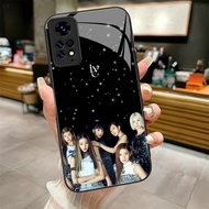 IVE FAN ART design Tempered Glass Phone Case Cover For POCO F3 F4 F5 M6 4G X3 X4 GT X5 X6 X7 X7 X8 P