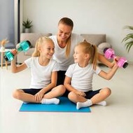 1pc Kids Adjustable Water Dumbbell Set -Max: 1.32LB/0.6KG Fillable Soft Dumbbells For Children, Non-
