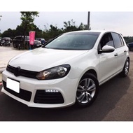 💕睿睿中古車💕2012年  VW福斯 Golf 白 1.6 R版 車在桃園