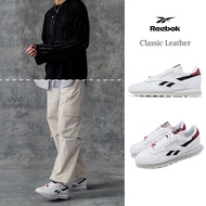 Reebok Casual Shoes Classic Leather Men's Women's White Black Red Retro [ACS] 100202344