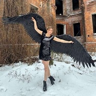 RADIANT BOUTIQUE (DARKLORD WINGS) Fairy wings angel wings cosplay items carnival angel wings carniva