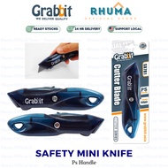 *RHUMA* GRABBIT SAFETY MINI KNIFE PS HANDLE CUTTER SX-781