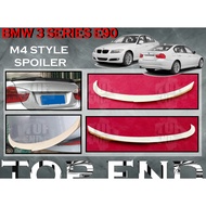 BMW 3 SERIES E90 2005-2012 M4 SPOILER DUCKTAIL E90 M4 SPOILER REAR TRUNK SPOILER DUCKTAIL 3-SERIES E