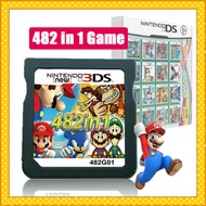 482 Games In 1 Video Game Card Cartridge Console For 2DS 3DS NDS NDSL NDSI